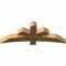 Ekena Millwork Alberta Smooth Timber Gable Bracket, Western Red Cedar, 60"W x 22"H x 5 1/2"D x 5 1/2"F, 9/12 Pitch GBW060X22X0606ALB00SWR - alternate 2